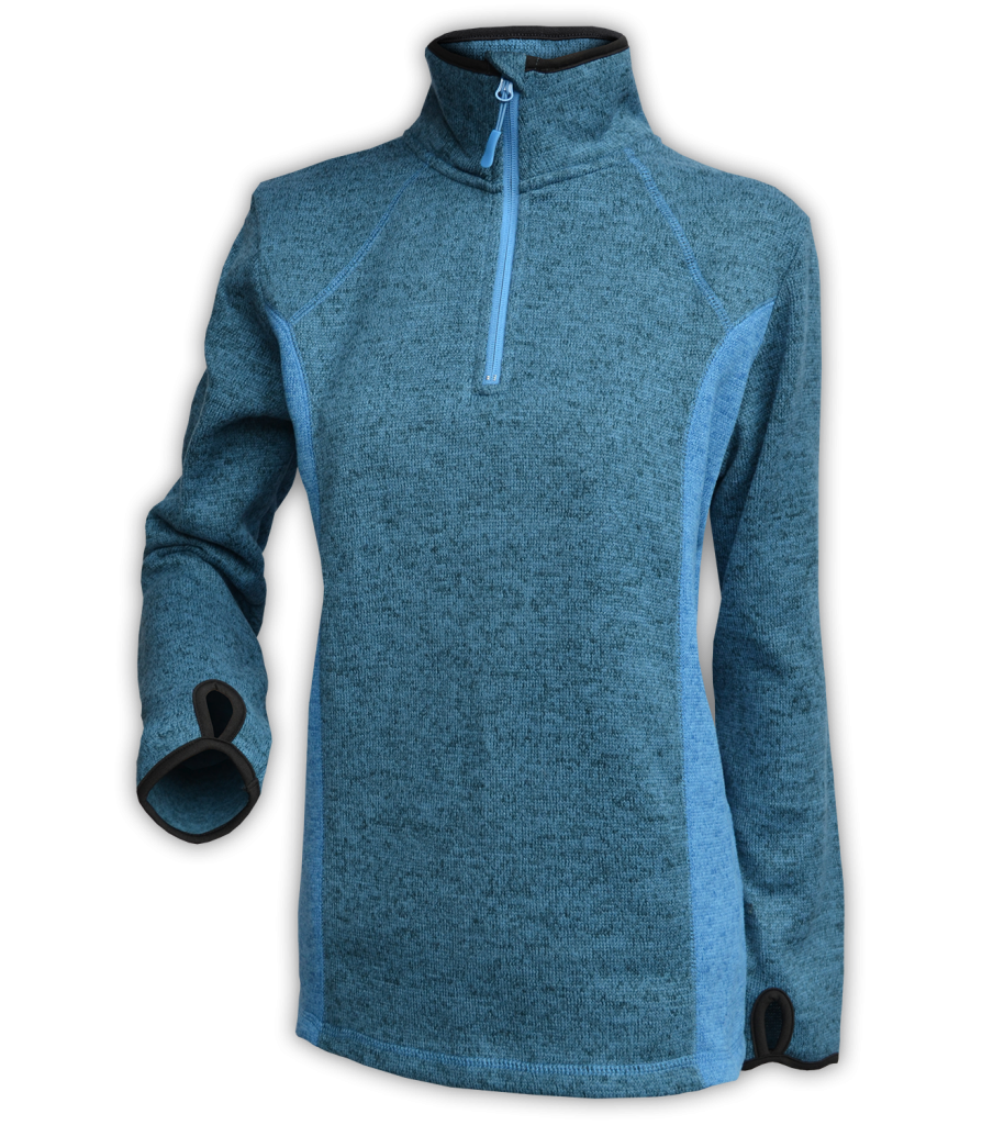 Women's North Shore Quarter Zip with Side Panels Pullover | Renegade Club