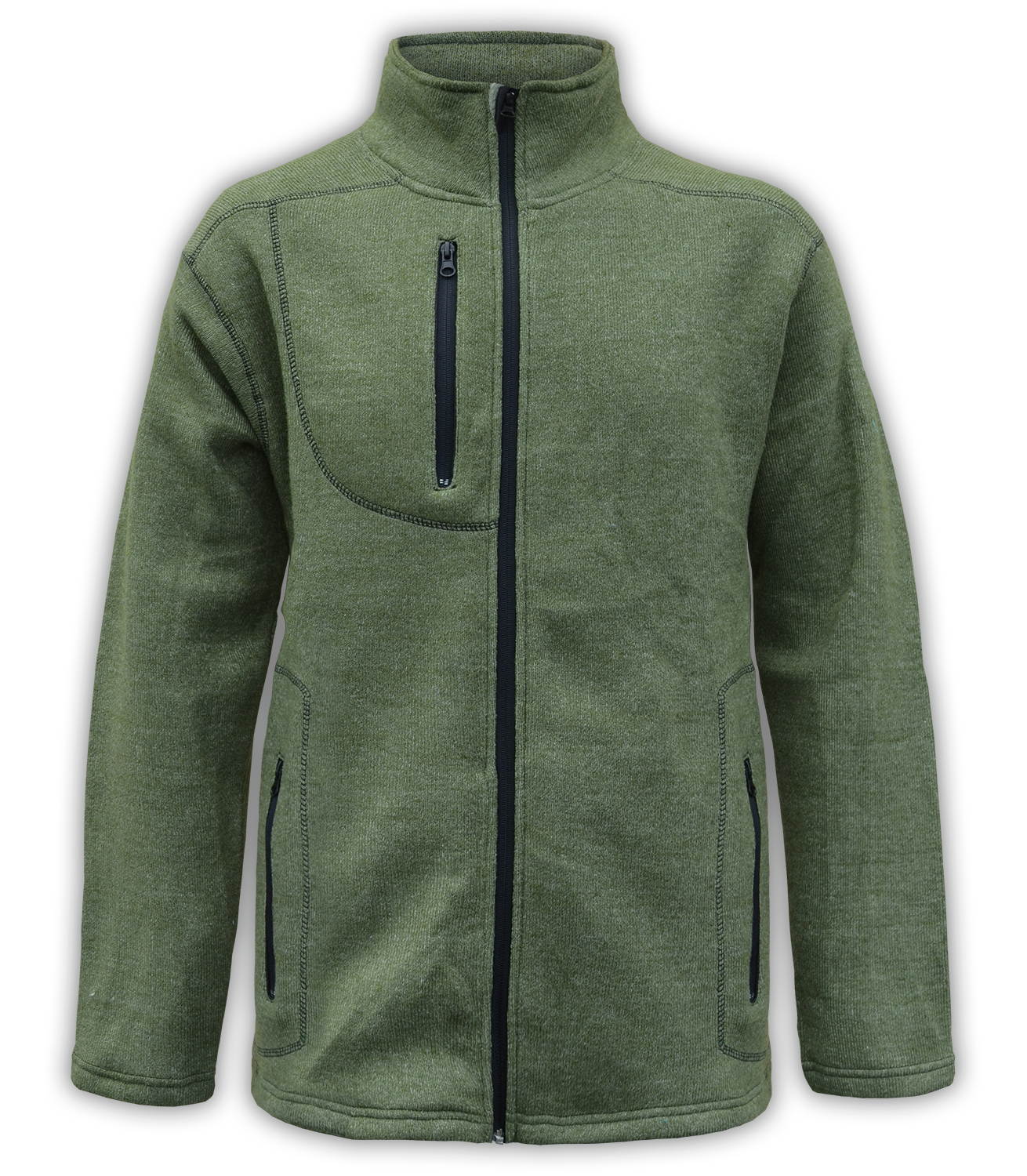 Renegade club unisex fleece jacket, full zip, nantucket soft fleece, mens jacket, womens jacket, olive, green